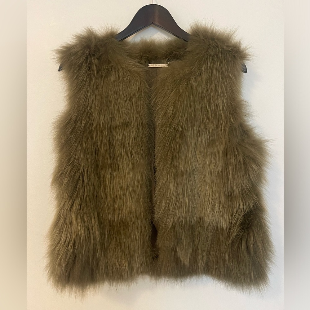 Diane von Furstenberg Fox Fur Vest